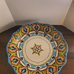 Colorful Ceramic Decorative Plate